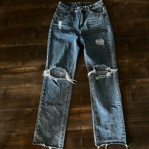 ⚡️ PRETTYLITTLETHING HIGH WAISTED MOM JEAN ⚡️ size UK 10/US8/US28